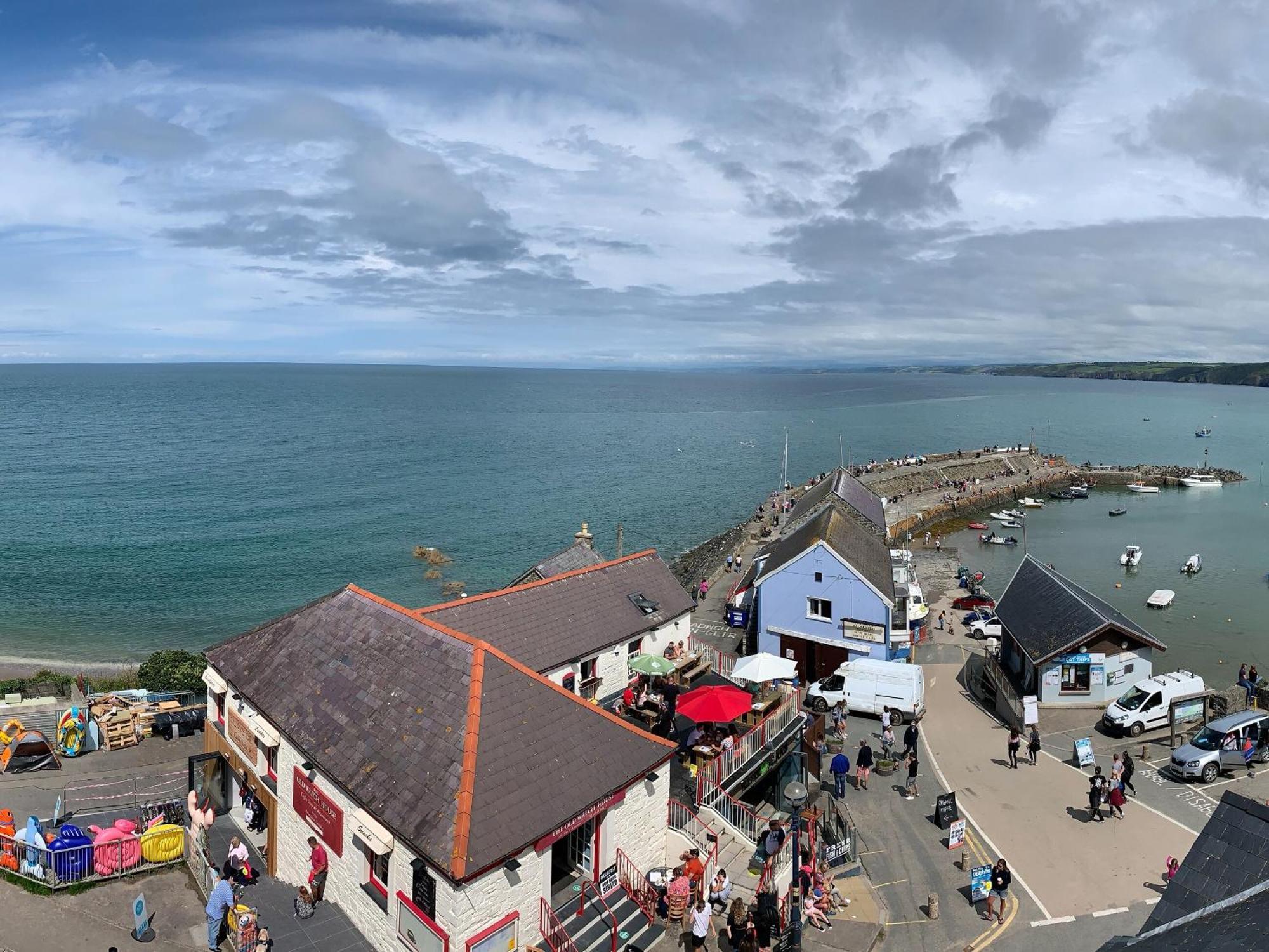 Vila Seascape New Quay  Exteriér fotografie